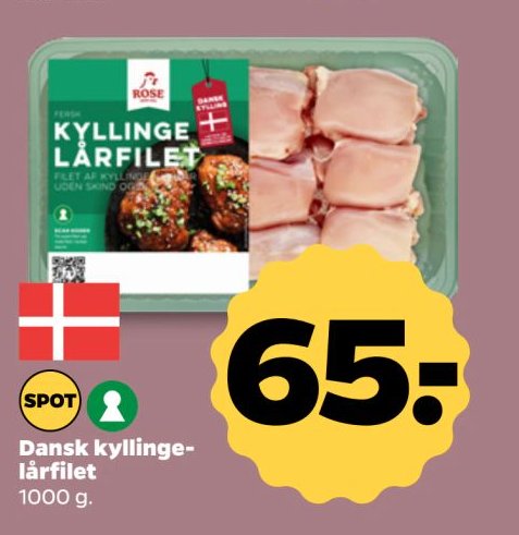 Dansk kyllingelårfilet – Netto