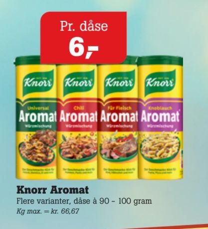 Knorr Aromat – Pøtzsch