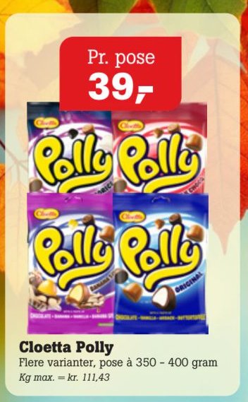Cloetta Polly – Pøtzsch
