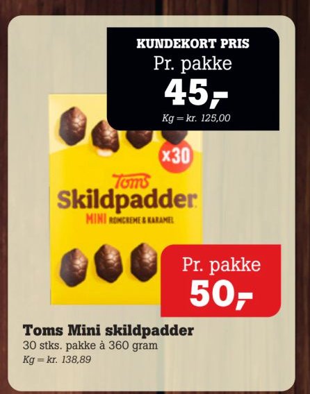 Toms Mini skildpadder – Pøtzsch