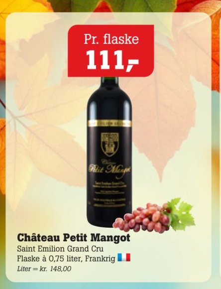 Château Petit Mangot – Pøtzsch