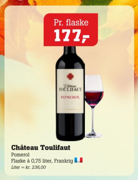 Château Toulifaut – Pøtzsch