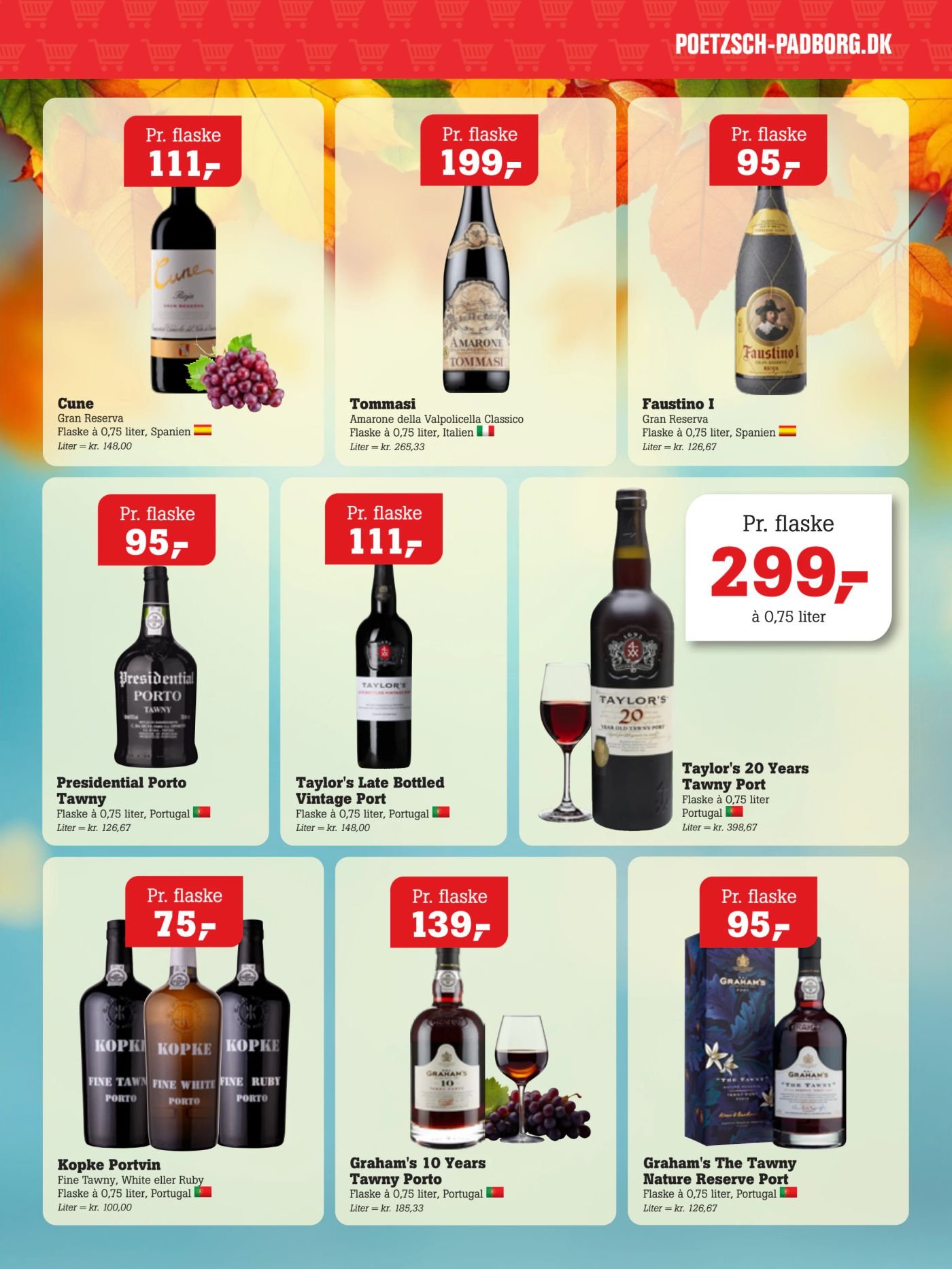 Graham's The Tawny Nature Reserve Port Flaske à 0,75 liter, Portugal – Pøtzsch