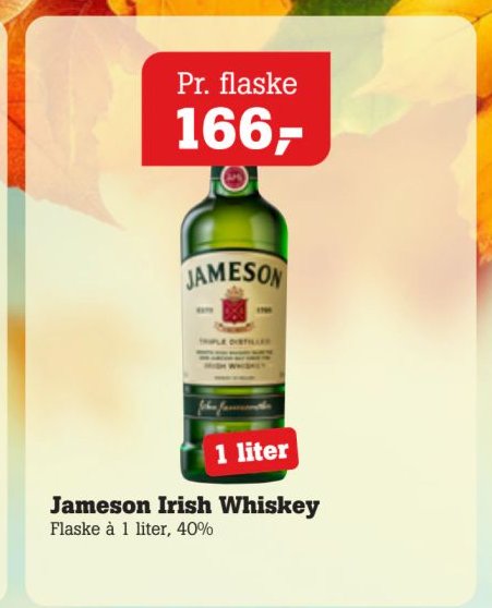Jameson Irish Whiskey – Pøtzsch