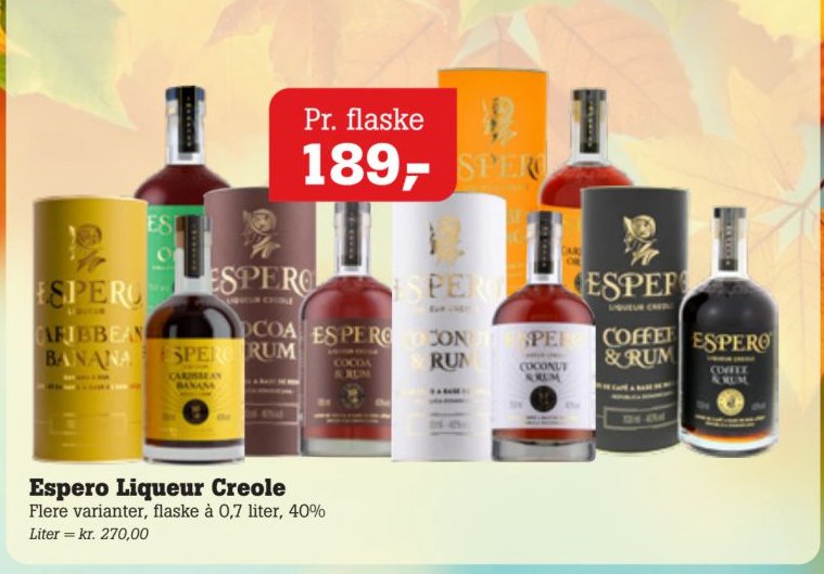 Espero Liqueur Creole – Pøtzsch