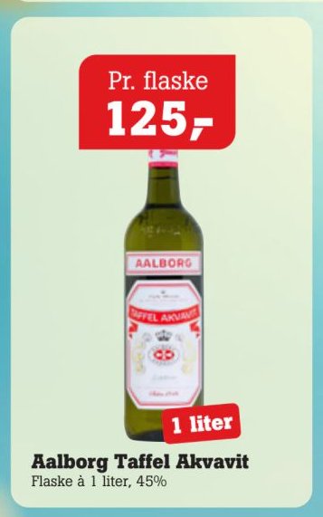 Aalborg Taffel Akvavit – Pøtzsch