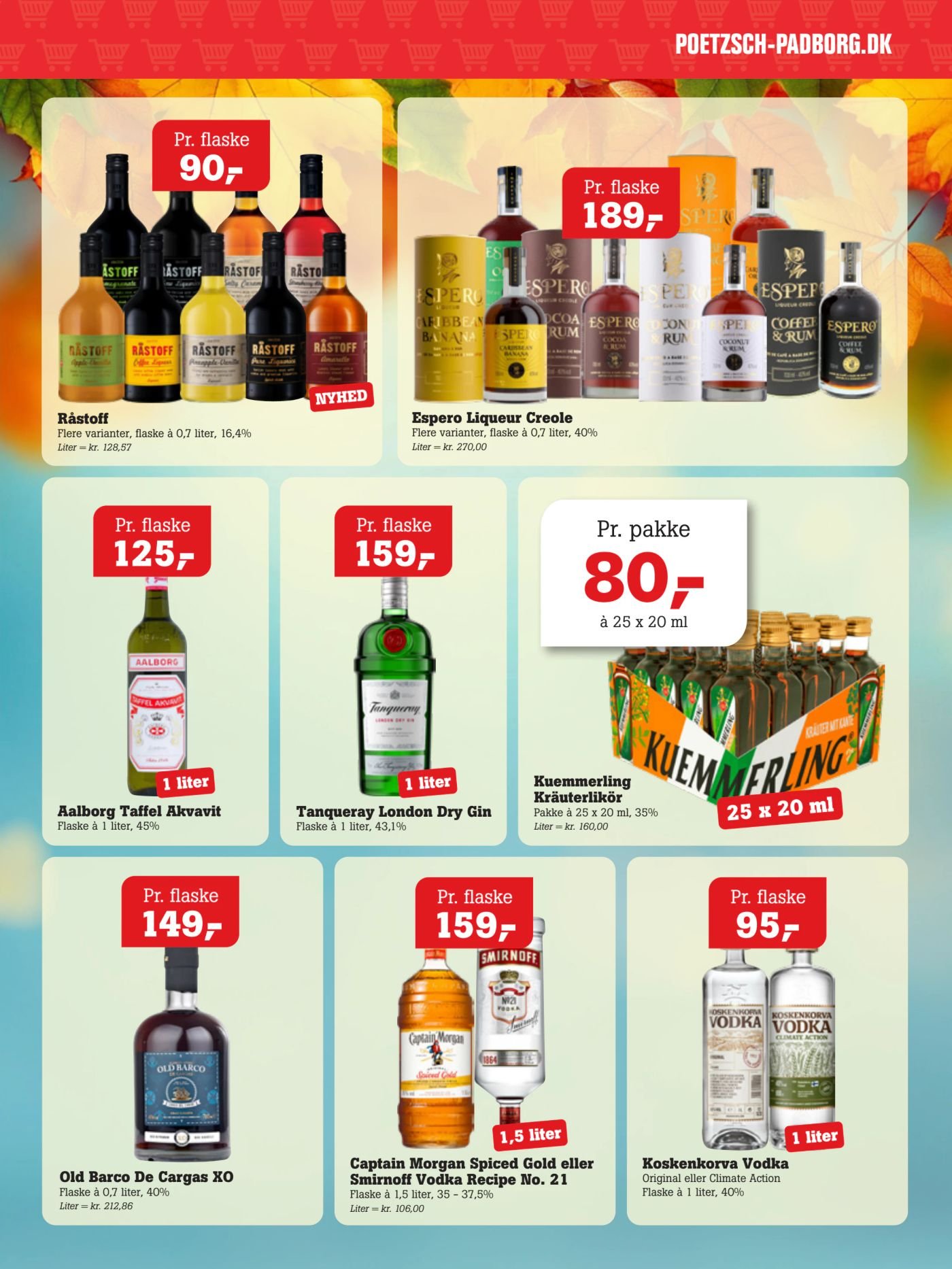 Kuemmerling Kräuterlikör Pakke à 25 x 20 ml, 35% – Pøtzsch