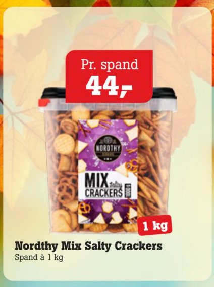 Nordthy Mix Salty Crackers – Pøtzsch