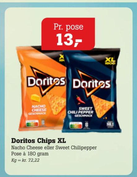 Doritos Chips XL – Pøtzsch