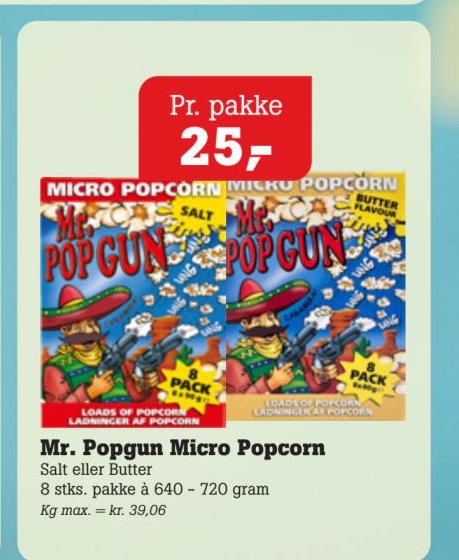 Mr. Popgun Micro Popcorn – Pøtzsch