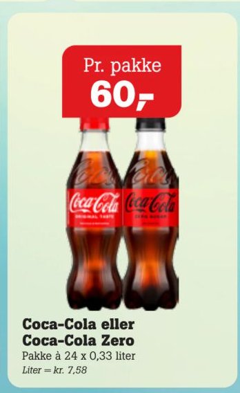 Coca-Cola eller Coca-Cola Zero – Pøtzsch