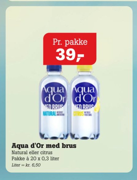 Aqua d'Or med brus – Pøtzsch