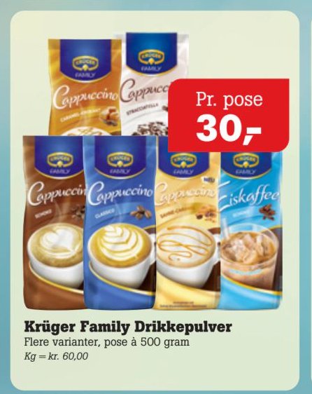 Krüger Family Drikkepulver – Pøtzsch