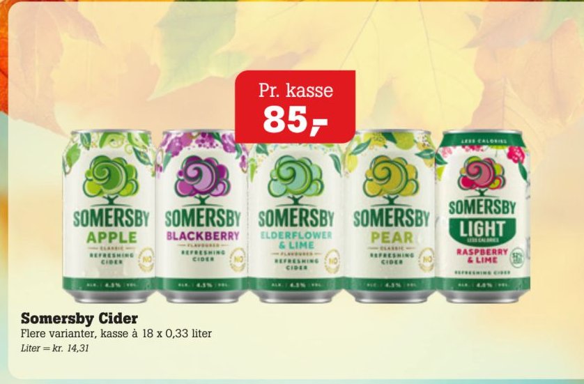 Somersby Cider – Pøtzsch
