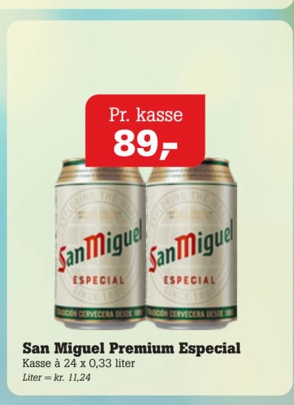 San Miguel Premium Especial – Pøtzsch