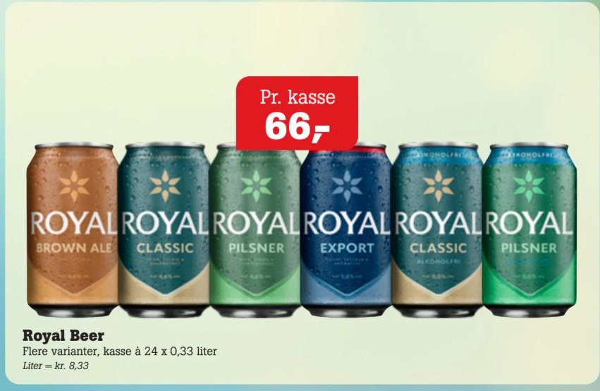 Royal Beer – Pøtzsch