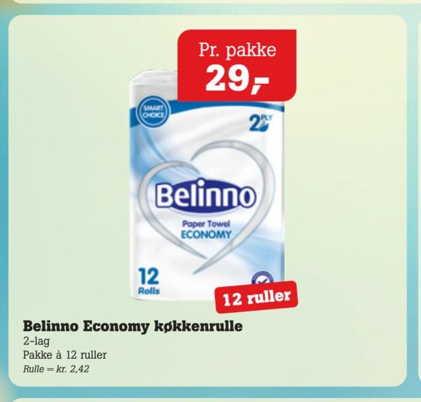 Belinno Economy køkkenrulle – Pøtzsch