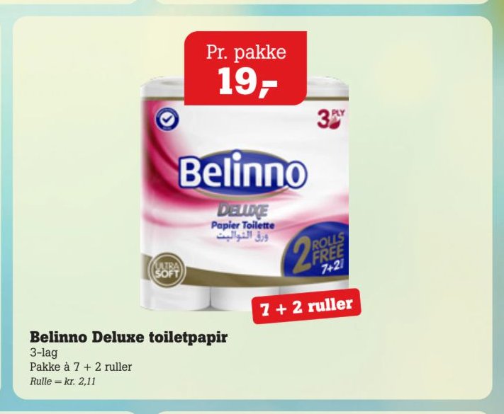 Belinno Deluxe toiletpapir – Pøtzsch