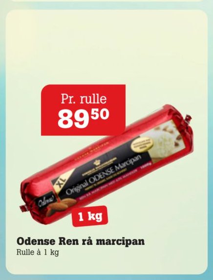 Odense Ren rå marcipan – Pøtzsch