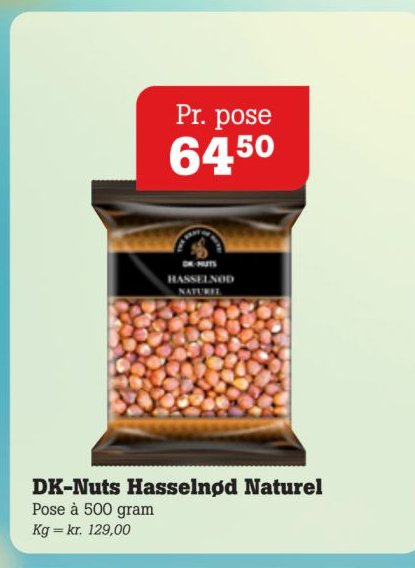 DK-Nuts Hasselnød Naturel – Pøtzsch