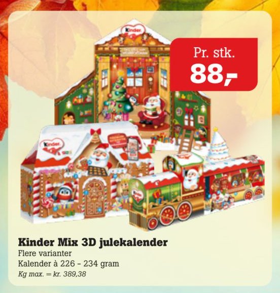 Kinder Mix 3D julekalender – Pøtzsch