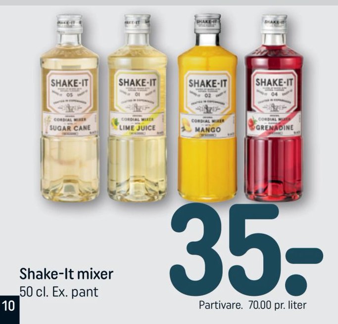 Shake-It mixer 50 cl. Ex. pant – Rema 1000