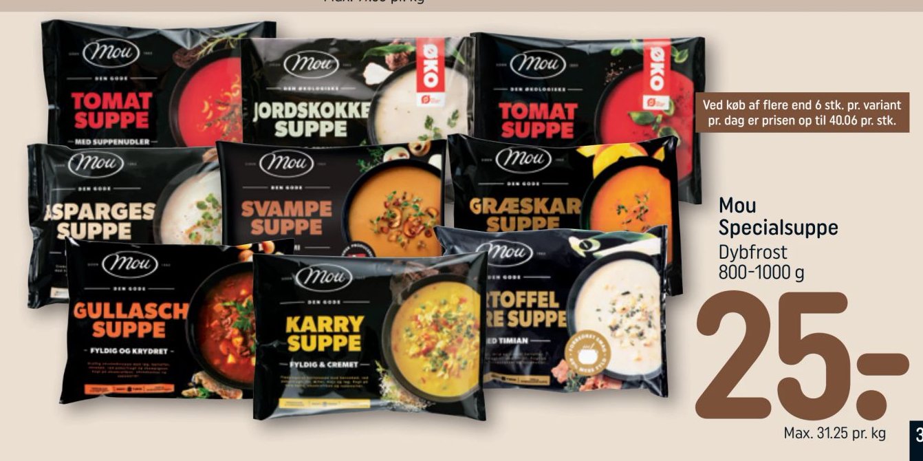 Mou Specialsuppe – Rema 1000