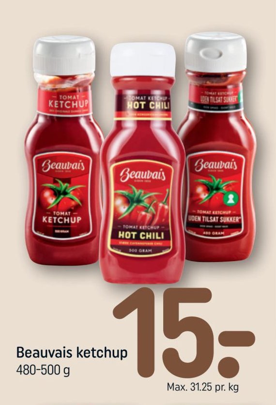 Beauvais ketchup – Rema 1000