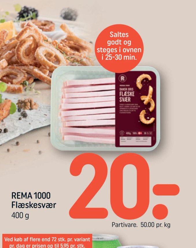 REMA 1000 Flæskesvær – Rema 1000