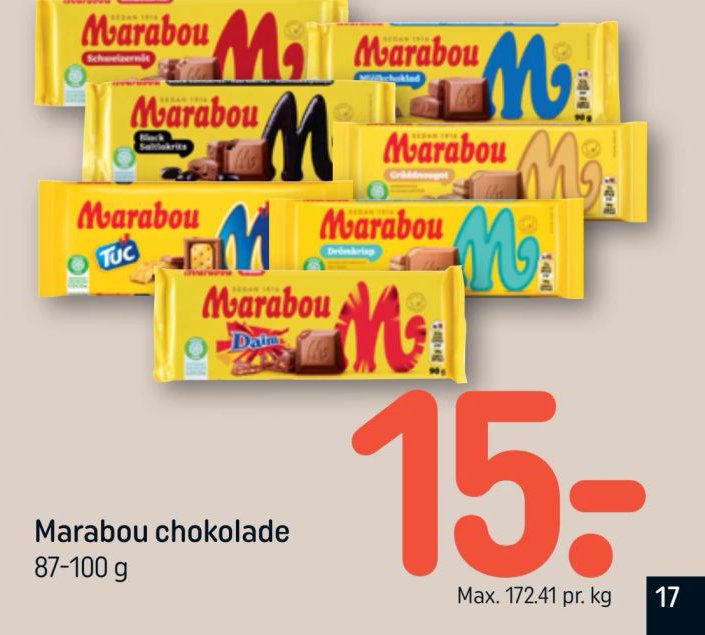 Marabou chokolade – Rema 1000