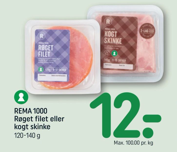 REMA 1000 Røget filet eller kogt skinke – Rema 1000