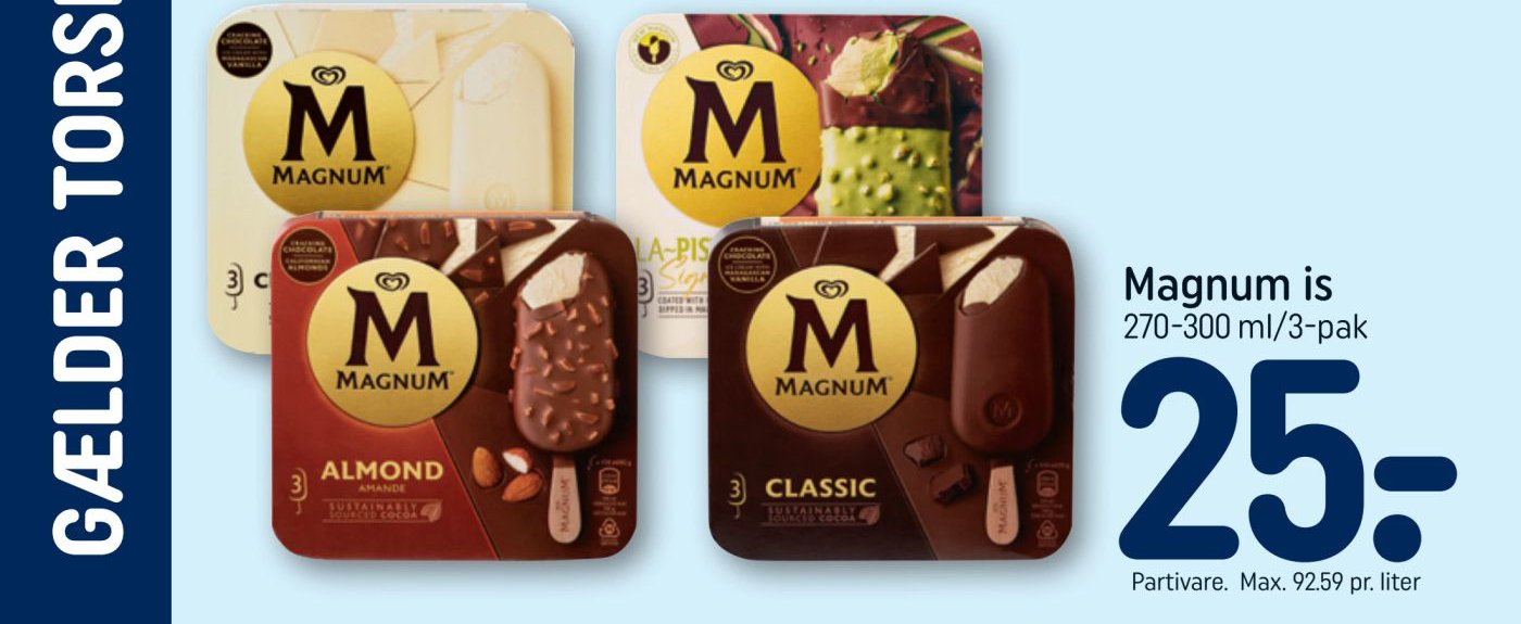 Magnum is – Rema 1000