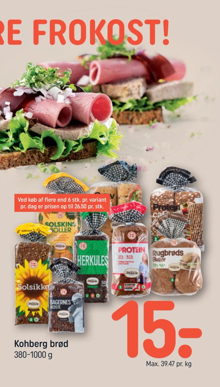 Kohberg brød – Rema 1000