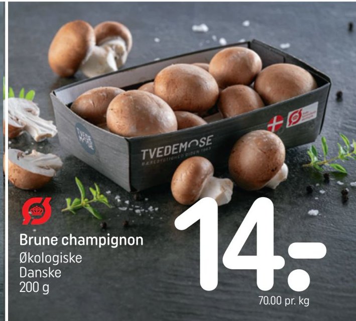 Brune champignon – Rema 1000