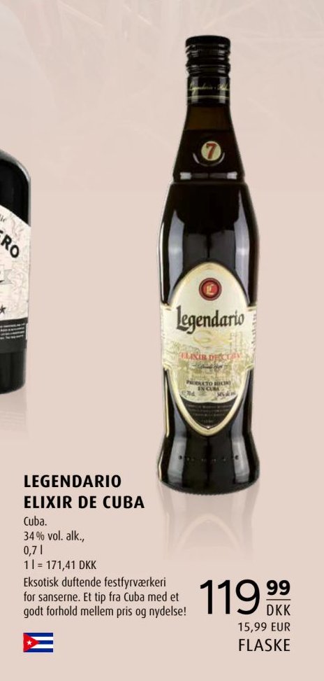 LEGENDARIO ELIXIR DE CUBA – Scandinavian Park