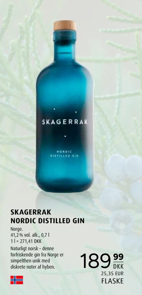 SKAGERRAK NORDIC DISTILLED GIN – Scandinavian Park