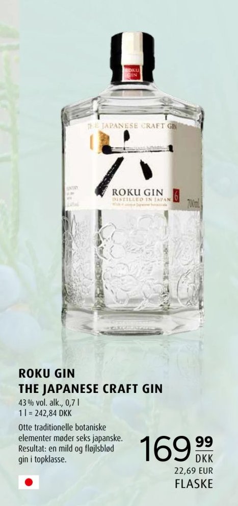 ROKU GIN THE JAPANESE CRAFT GIN – Scandinavian Park