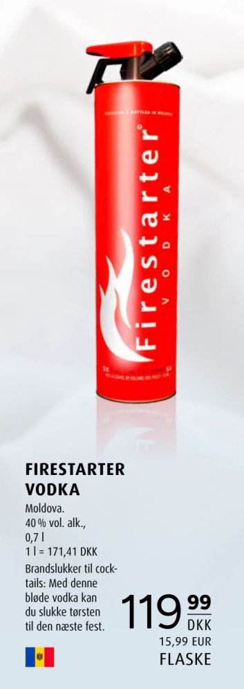 FIRESTARTER VODKA – Scandinavian Park