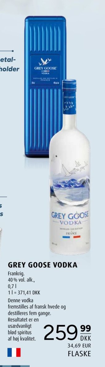 GREY GOOSE VODKA – Scandinavian Park