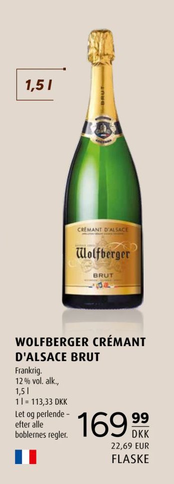 WOLFBERGER CRÉMANT D'ALSACE BRUT – Scandinavian Park