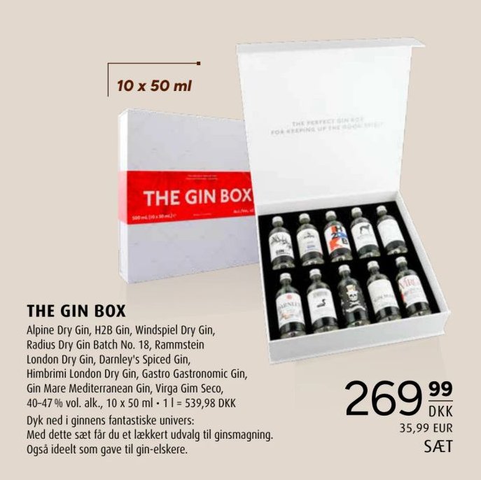 THE GIN BOX – Scandinavian Park