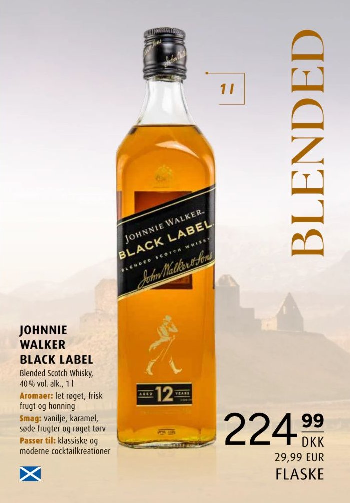 JOHNNIE WALKER BLACK LABEL – Scandinavian Park