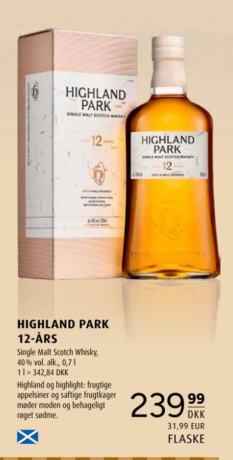 HIGHLAND PARK 12-ÅRS – Scandinavian Park