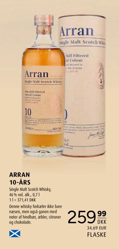 ARRAN 10-ÅRS – Scandinavian Park
