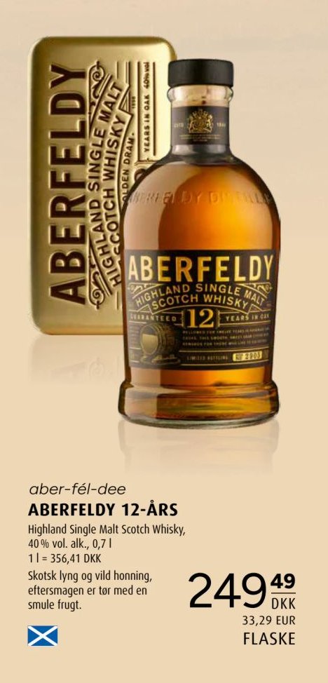ABERFELDY 12-ÅRS – Scandinavian Park