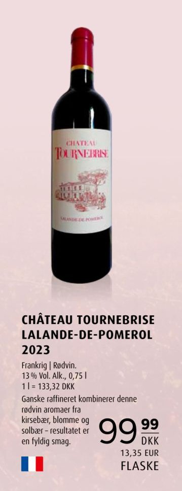 CHÂTEAU TOURNEBRISE LALANDE-DE-POMEROL 2023 – Scandinavian Park