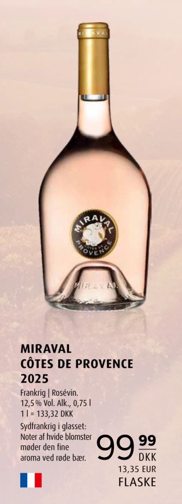 MIRAVAL CÔTES DE PROVENCE 2025 – Scandinavian Park