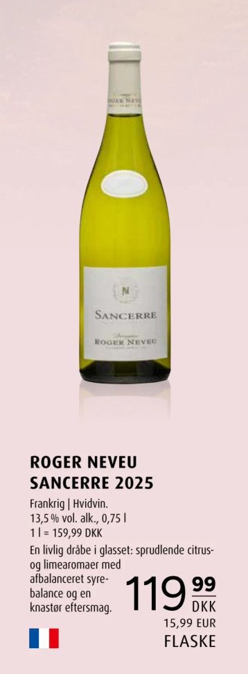 ROGER NEVEU SANCERRE 2025 – Scandinavian Park