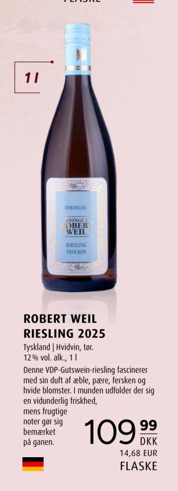 ROBERT WEIL RIESLING 2025 – Scandinavian Park