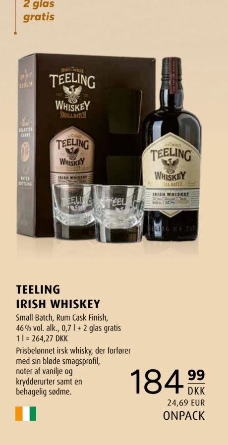 TEELING IRISH WHISKEY – Scandinavian Park